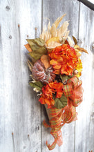 Load image into Gallery viewer, Fall Swag Wreath For Front Door Hanger Fall Flower Arrangement - Heartfelt Giver