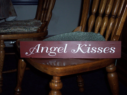 Angel Kisses Interior Wood Signs