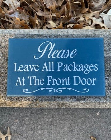 Directional Signs for Deliveries and Packages - Heartfelt Giver
