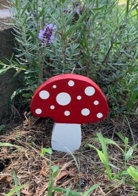 Mushroom Wood Cutout Shape for Crafts Tier Tray or Table Home Decor - Heartfelt Giver