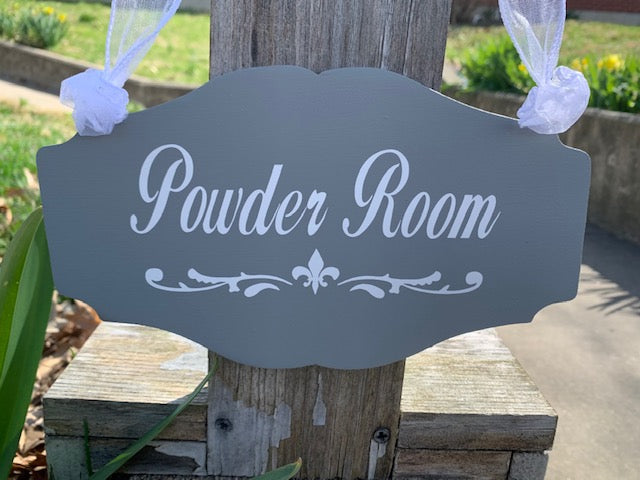 Powder Welcome Signs Powder Room Signs For Bathroom Hot Bath 25 Cents Nostalgic Sign By