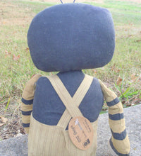 Load image into Gallery viewer, Bumble Bee Doll Primitive Country Farmhouse Collectible Cloth Fabric - Heartfelt Giver