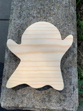 Load image into Gallery viewer, Halloween Ghost Do It Yourself Wooden Cutout Shape for Craft Project - Heartfelt Giver